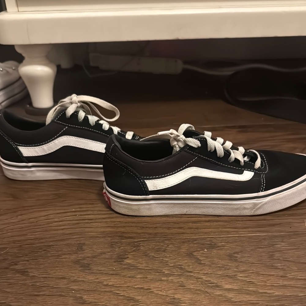 Vans Classic Black and White Low-Tops